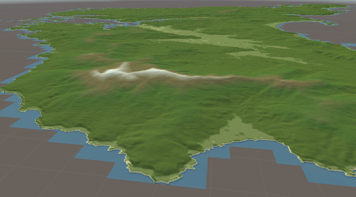 Stewart Island Height Map Terrain